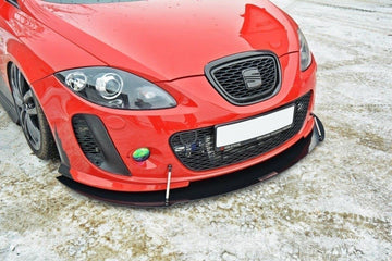 FRONT RACING SPLITTER V.2 SEAT LEON MK2 MS DESIGN - 0