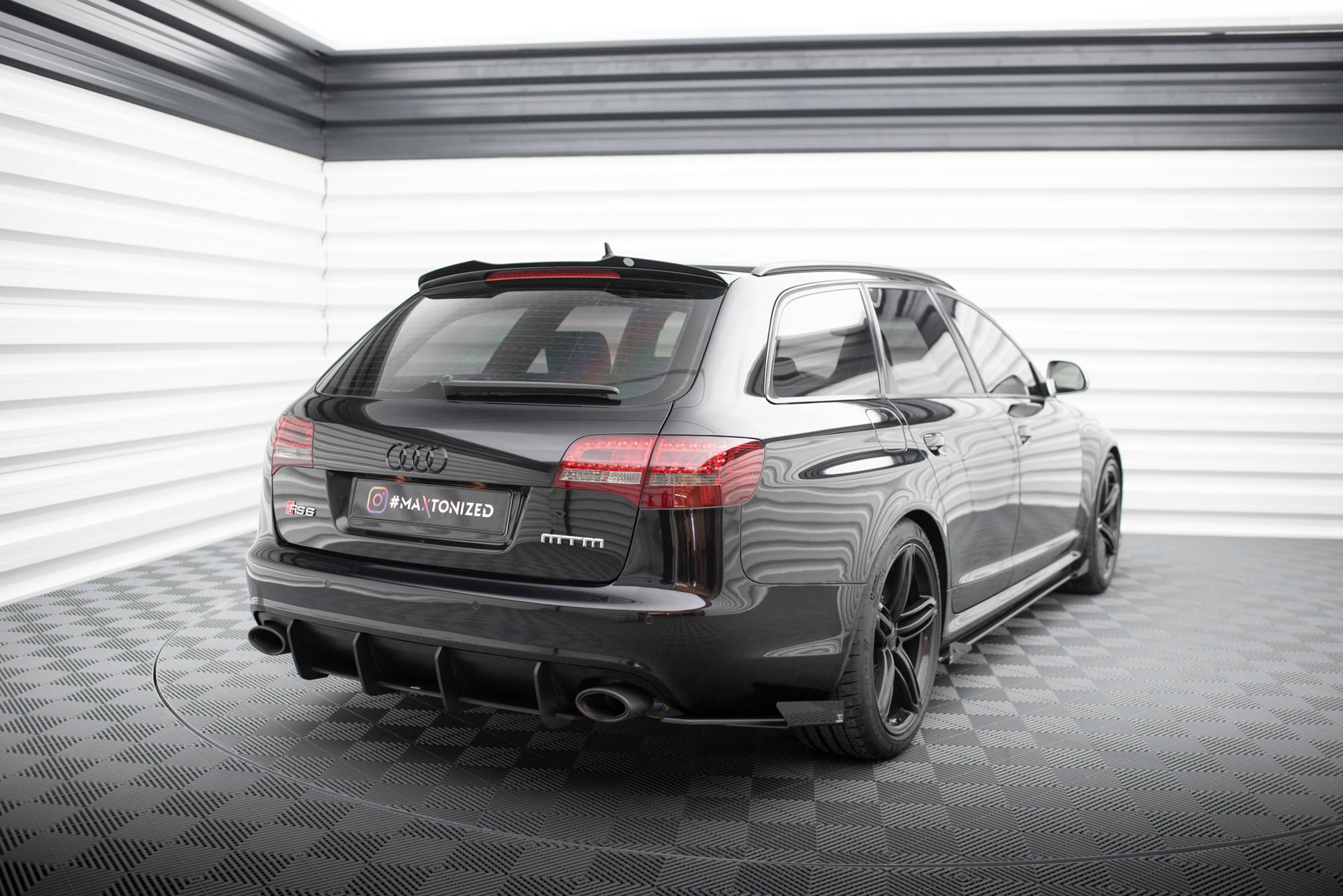 Rear Side Flaps Audi RS6 Avant C6