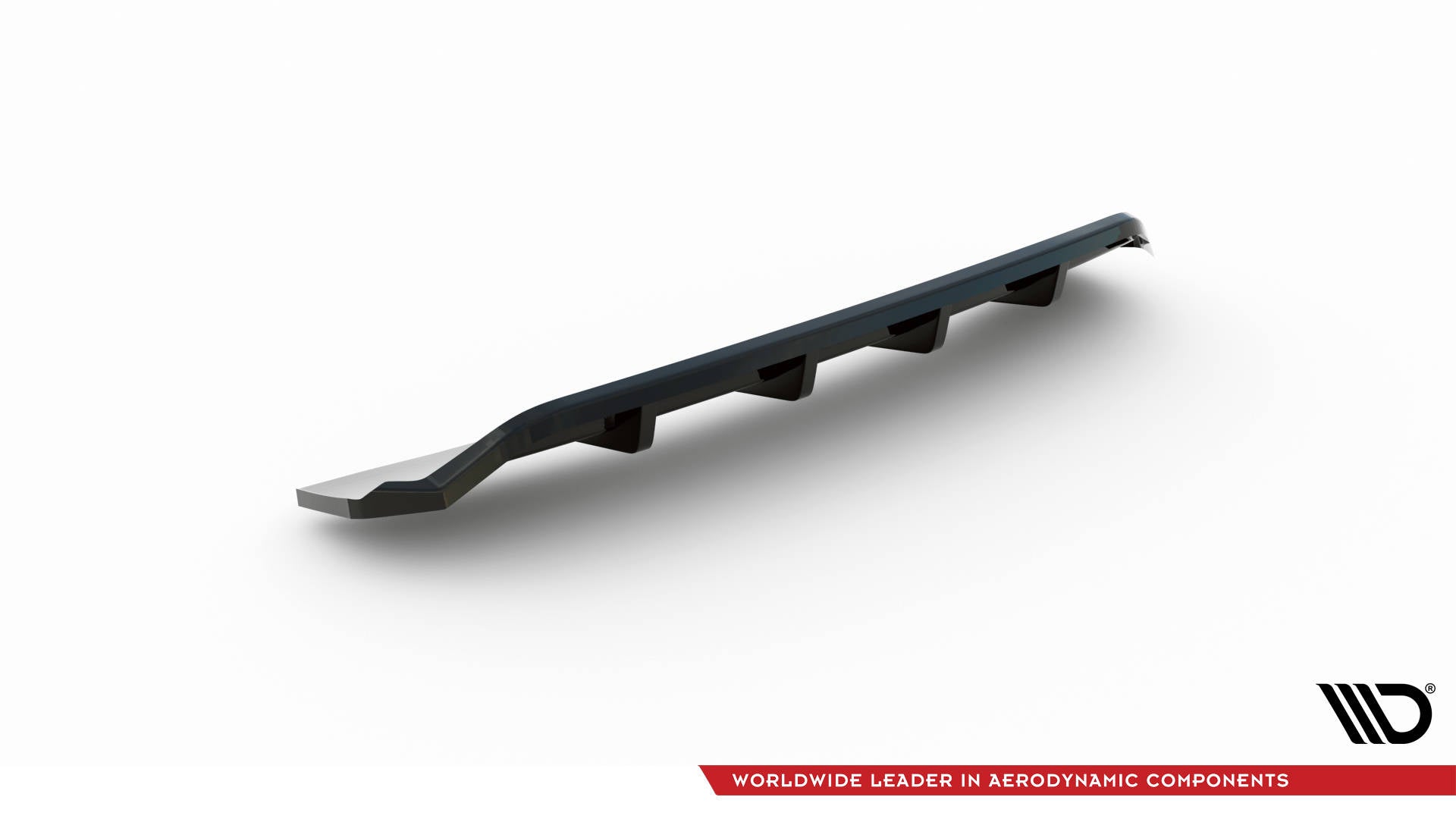 Central Rear Splitter (with vertical bars) Audi A4 Competition B9