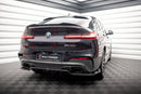 Central Rear Splitter (with vertical bars) V.2 BMW X4 M40i G02-2