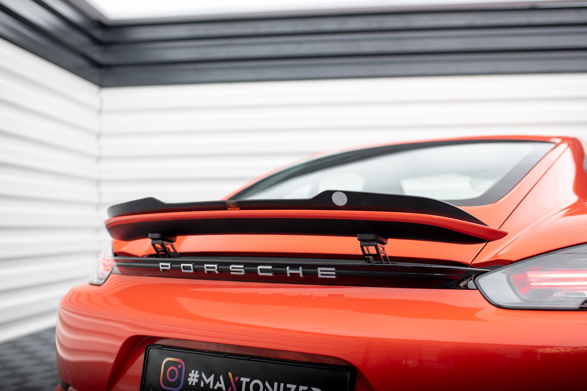 Spoiler Cap Porsche 718 Cayman 982c