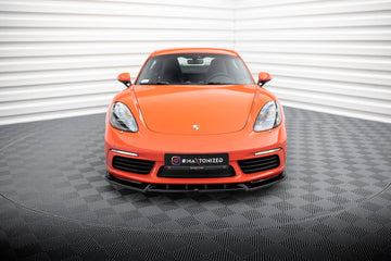 Front Splitter V.1 Porsche 718 Cayman 982c - 0