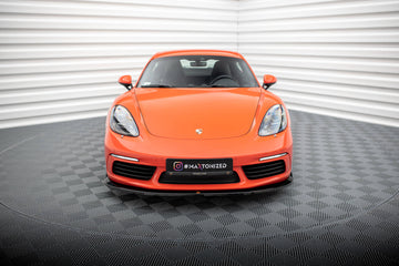Front Splitter V.2 Porsche 718 Cayman 982c - 0