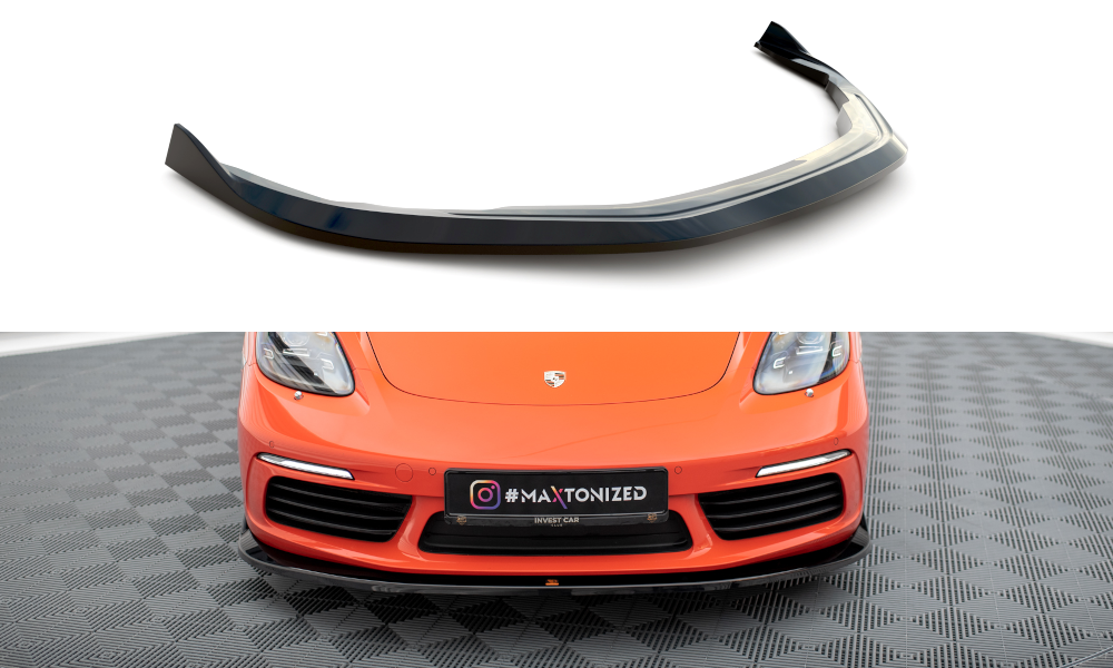 Front Splitter V.2 Porsche 718 Cayman 982c