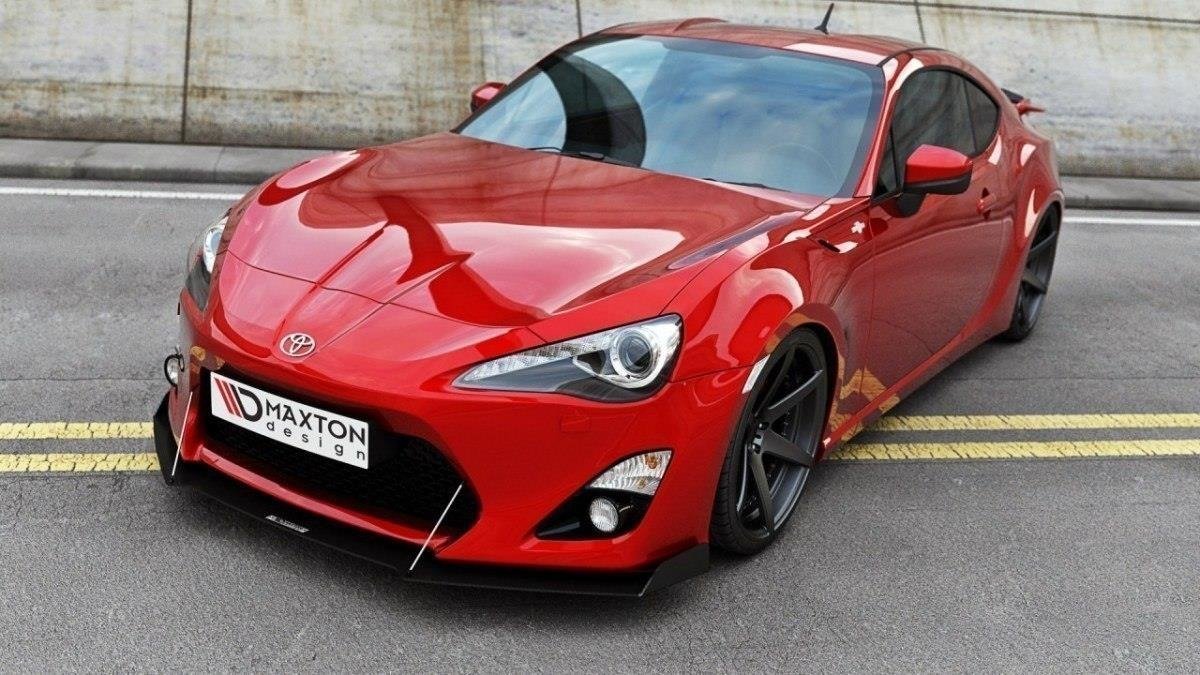 FRONT RACING SPLITTER TOYOTA GT86 (with wings)