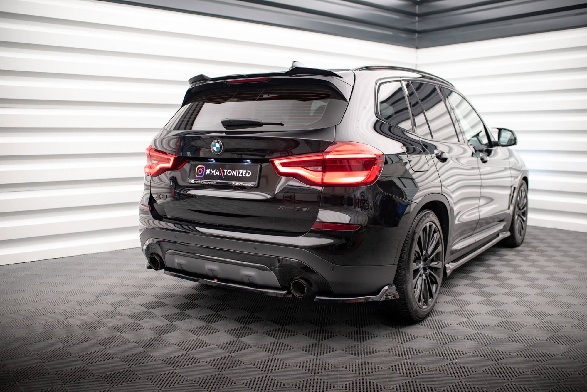 Rear Side Splitters BMW X3 G01