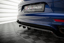 Central Rear Splitter (with vertical bars) Porsche Panamera E-Hybrid 971 Facelift-3