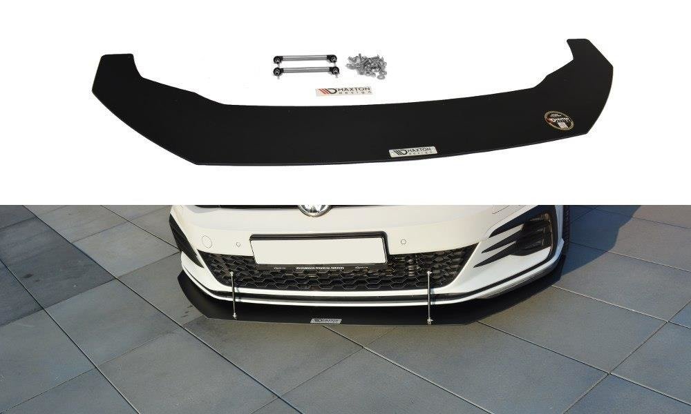 FRONT RACING SPLITTER V.1 VW GOLF VII GTI FACELIFT