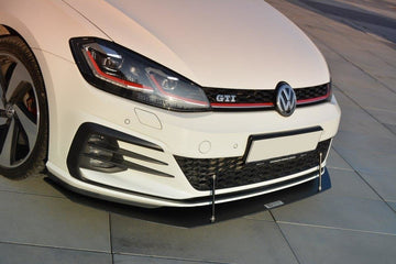 FRONT RACING SPLITTER V.1 VW GOLF VII GTI FACELIFT - 0