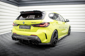 Carbon Fiber Rear Side Splitters BMW 1 F40 M-Pack/ M135i - 0