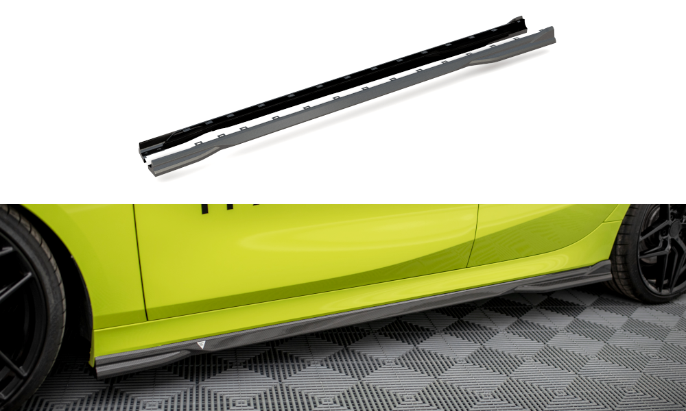 Prepreg Carbon Fiber Side Skirts BMW 1 F40 M-Pack/ M135i