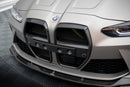 Carbon Fiber Front Grill Prepreg BMW M4 G82  / M3 G80 - version with radar-2