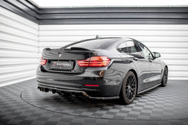 Central Rear Splitter (with vertical bars) BMW 4 Gran Coupe F36 - 0