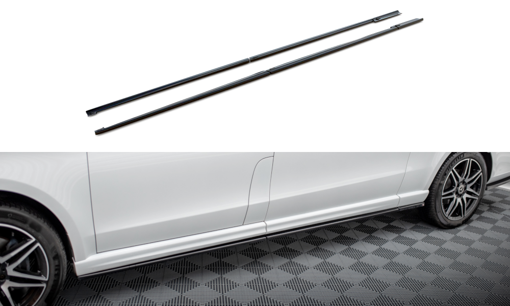 Side Skirts Diffusers Mercedes-Benz V-Class Extra Long AMG-Line W447 Facelift