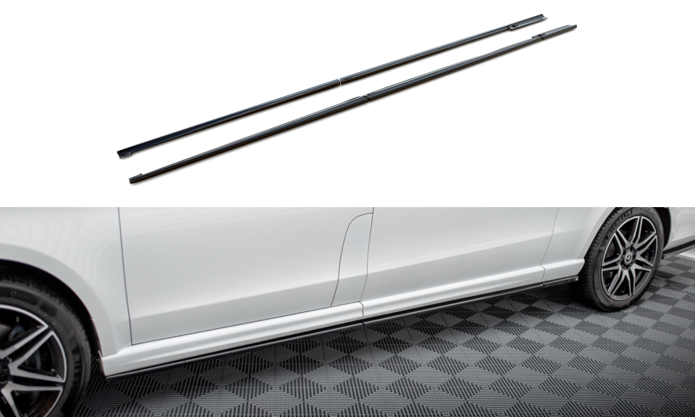 Side Skirts Diffusers Mercedes-Benz V-Class Extra Long AMG-Line W447 