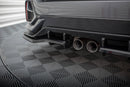 Rear Splitter V.1 (with vertical bars) + Flaps Honda Civic Sport Mk 10 Facelift-5
