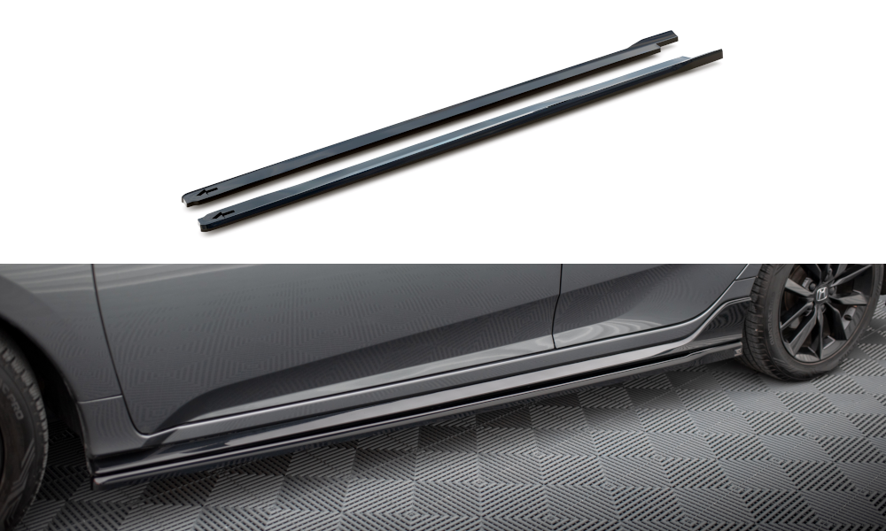 Side Skirts Diffusers Honda Civic Sport Mk 10