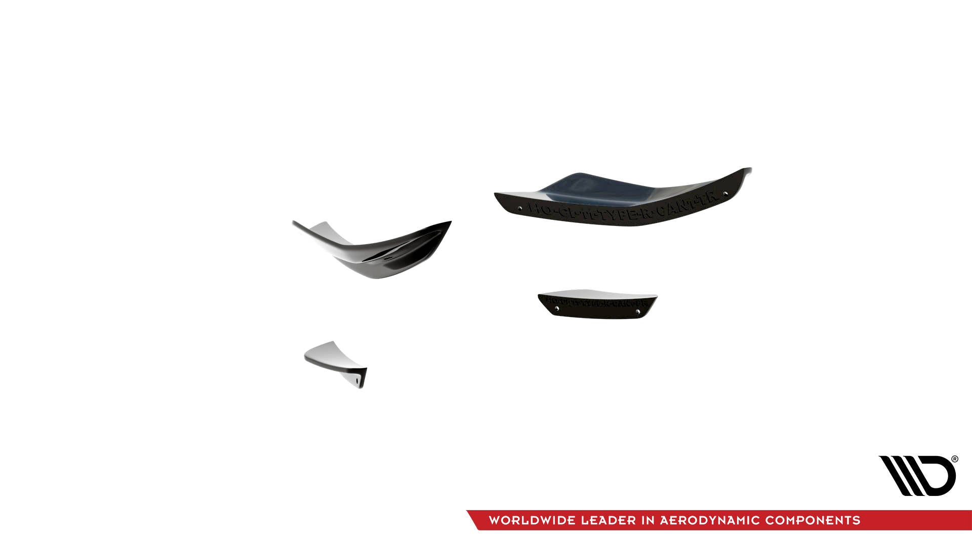 Front Bumper Wings (Canards) Honda Civic Type-R Mk 11