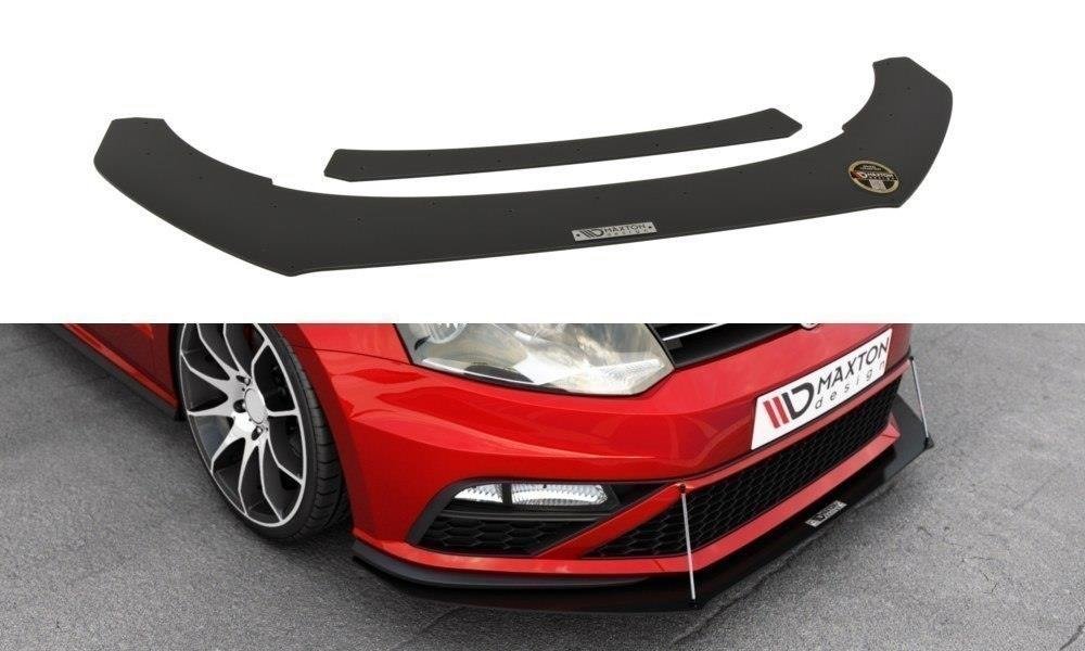 FRONT RACING SPLITTER VW POLO MK5 GTI FACELIFT