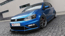 FRONT RACING SPLITTER VW POLO MK5 GTI FACELIFT (with wings)-2