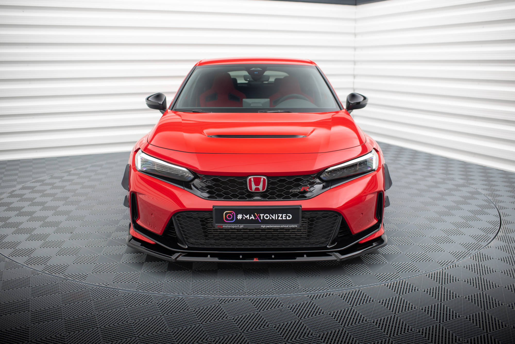 Front Splitter V.2 Honda Civic Type-R Mk 11