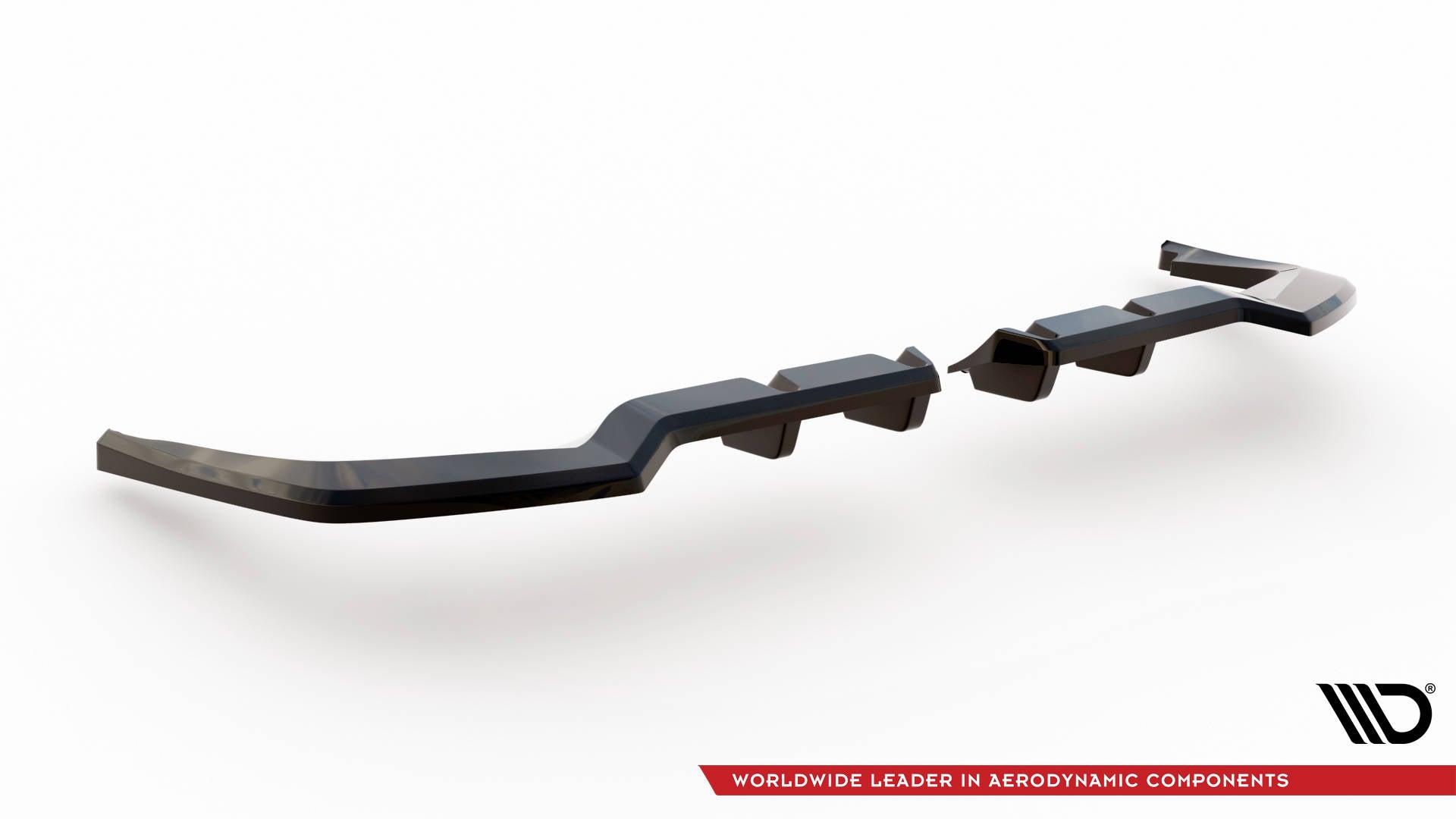 Rear Splitter (with vertical bars) V.1 Honda Civic Type-R Mk 11