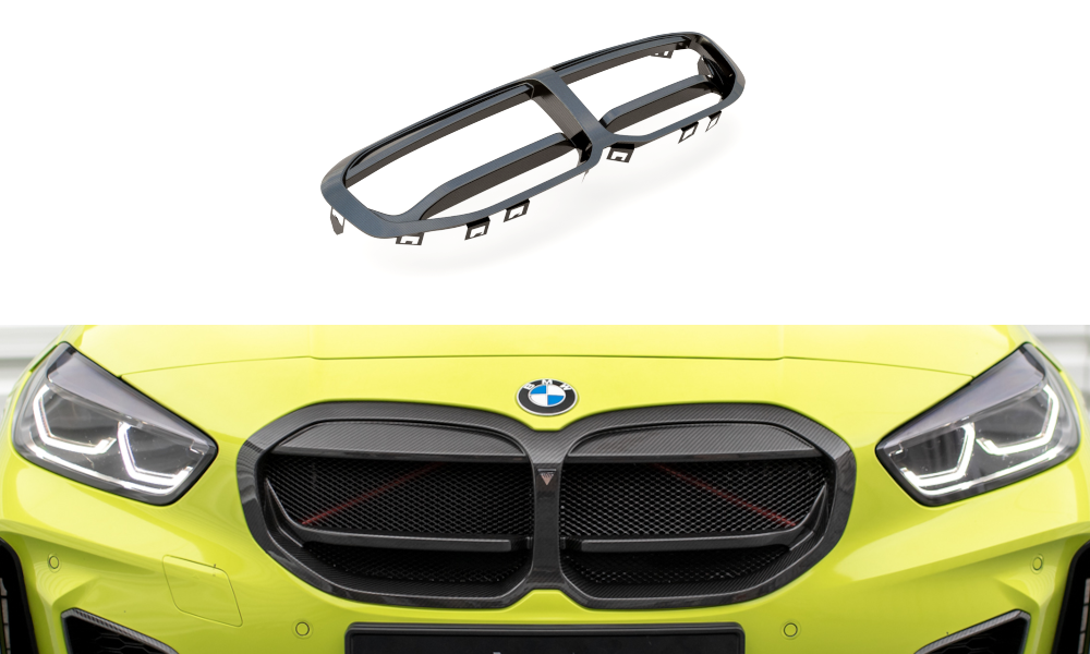 Prepreg Carbon Fiber Front Grill BMW 1 F40 M-Pack/ M135i