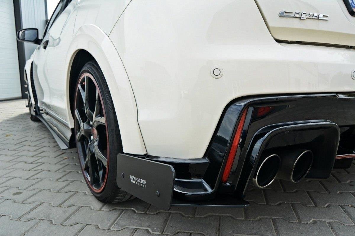 RACING REAR SIDE SPLITTERS HONDA CIVIC IX TYPE R