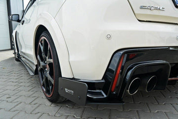 RACING REAR SIDE SPLITTERS HONDA CIVIC IX TYPE R - 0
