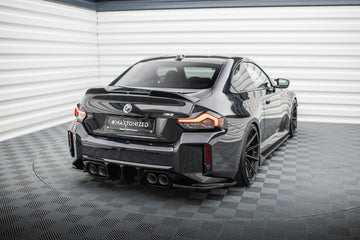 Rear Side Splitters V.5 (For rear valance v.2)  BMW M2 G87 - 0