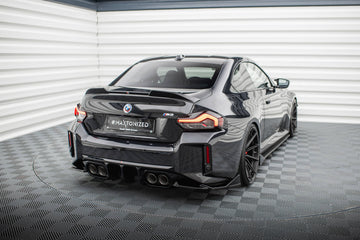 Rear Side Splitters V.6 (For rear valance v.2)  BMW M2 G87 - 0