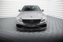 Front Splitter V.1 Mercedes-AMG C63 Sedan / Estate W205 Facelift - 0