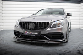 Front Splitter V.2 Mercedes-AMG C63 Sedan / Estate W205 Facelift - 0
