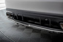 Rear Splitter (with vertical bars) Mercedes-AMG C63 Sedan / Estate W205 Facelift-3