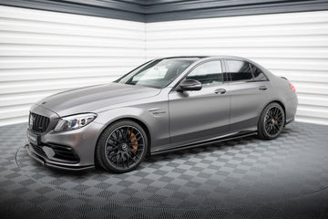 Side Skirts Diffusers Mercedes-AMG C63 Sedan / Estate W205 Facelift - 0