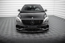 Front Splitter V.1 Mercedes-Benz A AMG-Line W176 Facelift - 0