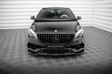 Front Splitter V.1 Mercedes-Benz A AMG-Line W176 Facelift - 0