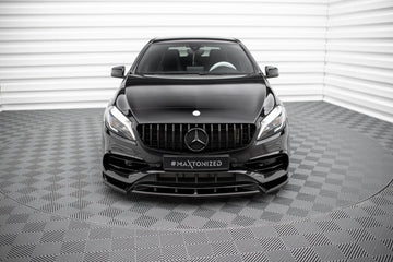 Front Splitter V.2 Mercedes-Benz A AMG-Line W176 Facelift - 0
