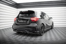 Central Rear Splitter (with vertical bars) Mercedes-Benz A AMG-Line W176 Facelif-3