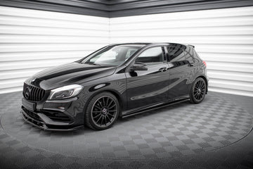 Side Skirts Diffusers Mercedes-Benz A AMG-Line W176 Facelif - 0