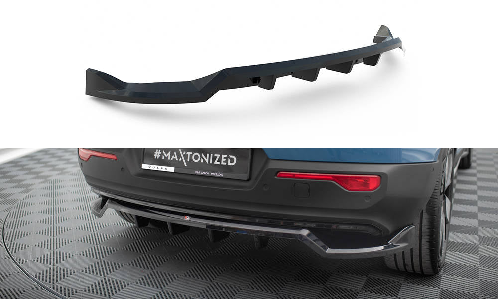 Rear Splitter (with vertical bars) Volvo C40 Mk1