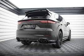 Central Rear Splitter (with vertical bars) Porsche Cayenne Sport Design Mk3 - 0