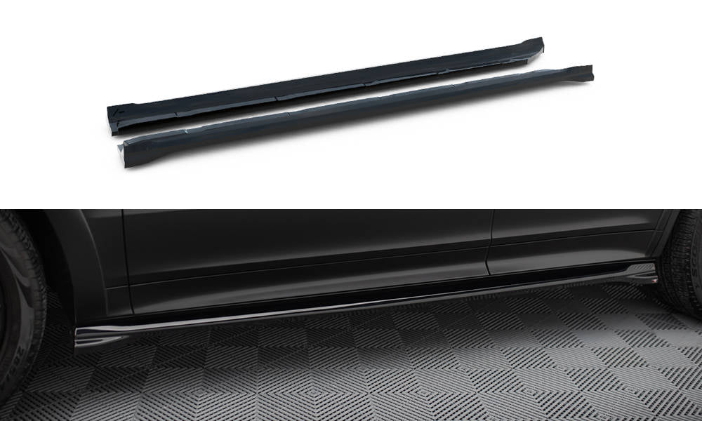 Side Skirts Diffusers Porsche Cayenne Sport Design Mk3 / Standard Mk3 Facelift