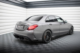 Rear Side Flaps Mercedes-AMG C63 Sedan / Estate W205 Facelift - 0
