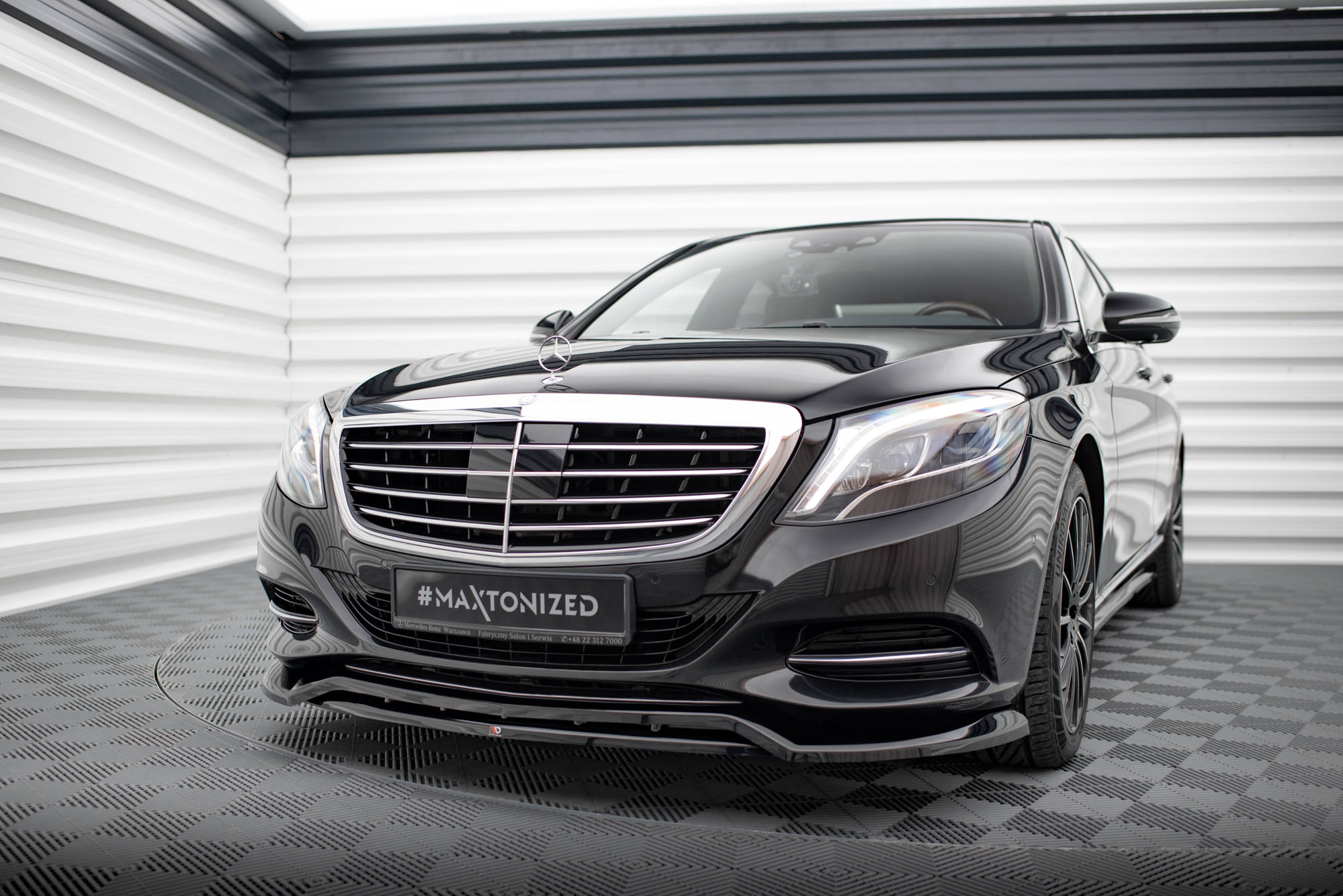 Front Splitter V.2 Mercedes-Benz S W222