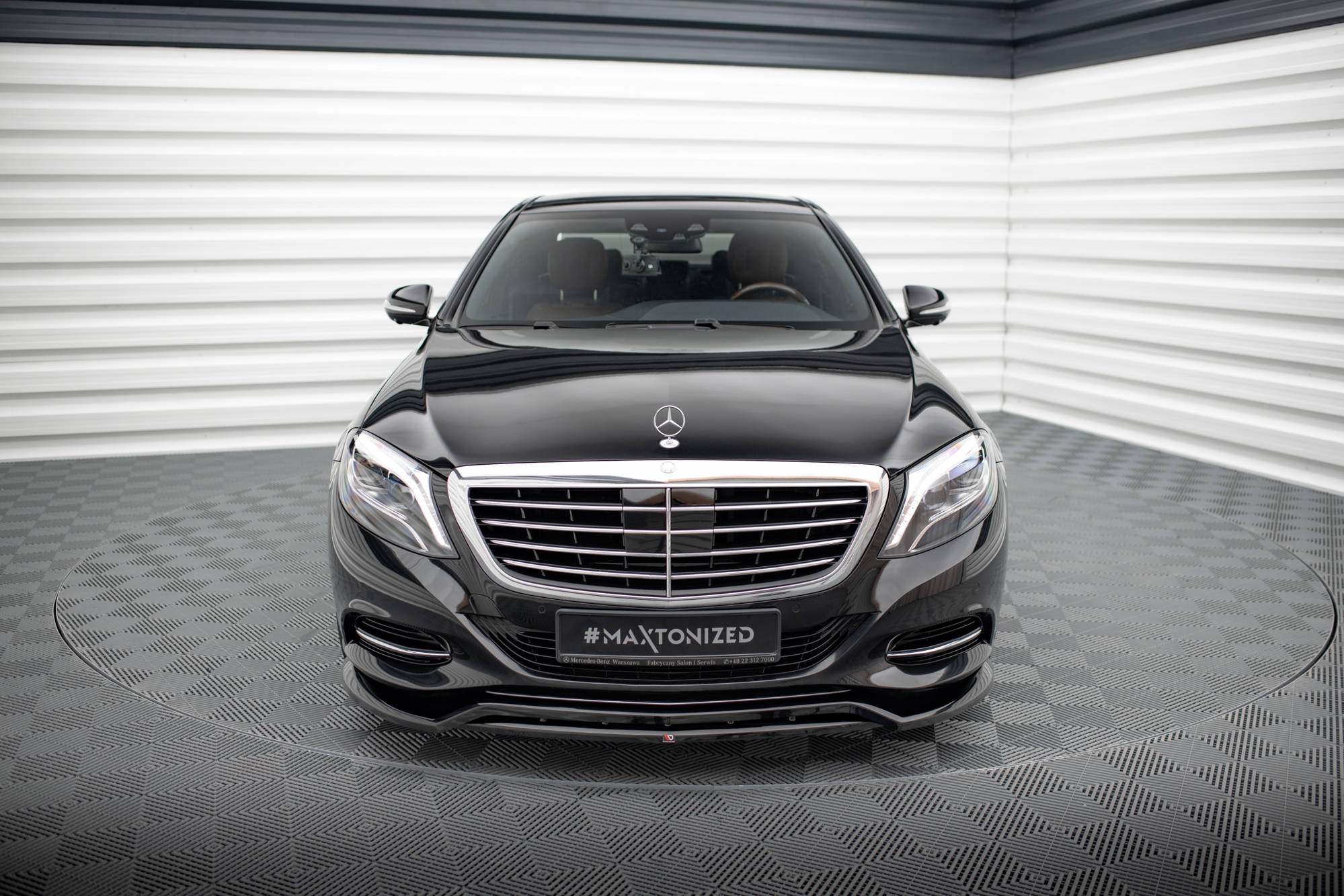 Front Splitter V.2 Mercedes-Benz S W222