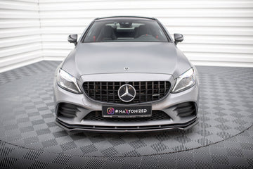 Front Splitter V.1 Mercedes-AMG C43 Coupe / Cabrio / Sedan / Estate C205 / A205 / W205 / S205 Facelift - 0