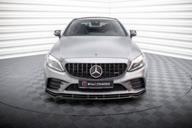 Front Splitter V.2 Mercedes-AMG C43 Coupe / Cabrio / Sedan / Estate C205 / A205 / W205 / S205 Facelift - 0
