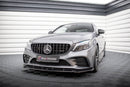 Front Splitter V.2 Mercedes-AMG C43 Coupe / Sedan C205 / W205 Facelift-4