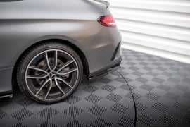 Rear Splitter (with vertical bars) Mercedes-AMG C43 Coupe / Cabrio C205 Facelift / A205 Facelift - 0